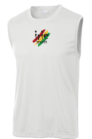 Dri-fit White Muscle Shirt
